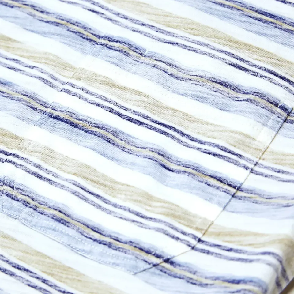 Marvin Woven Stripe Tee