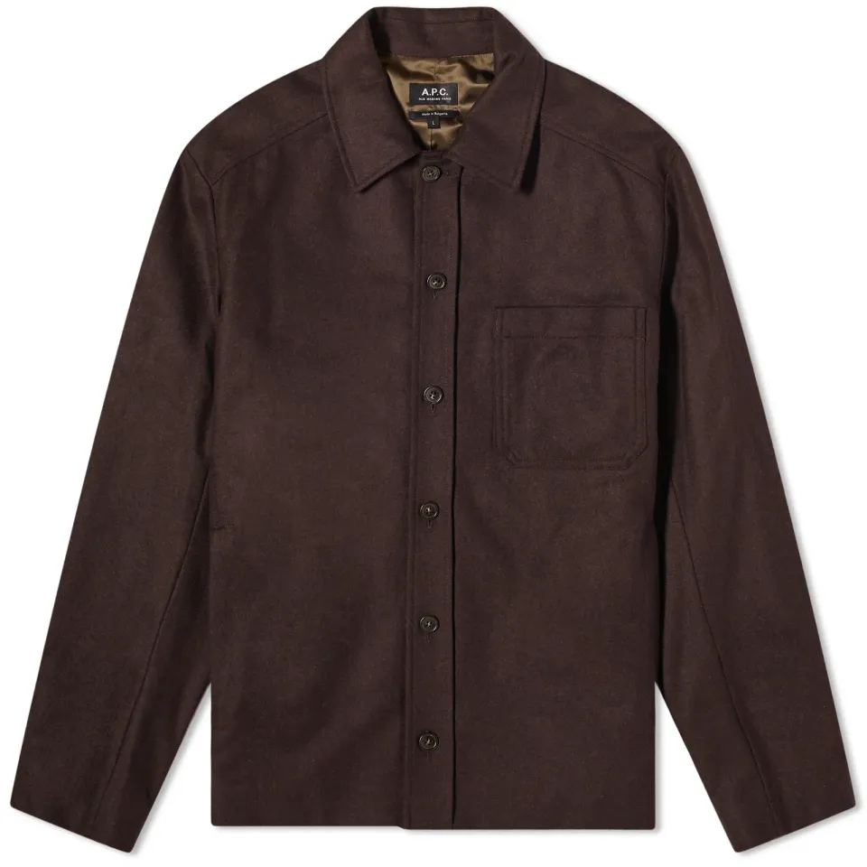 A.P.C. Jasper Wool Overshirt