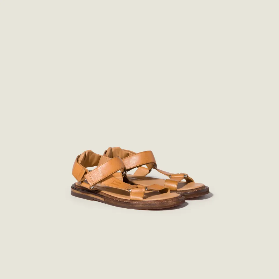 Leather sandals