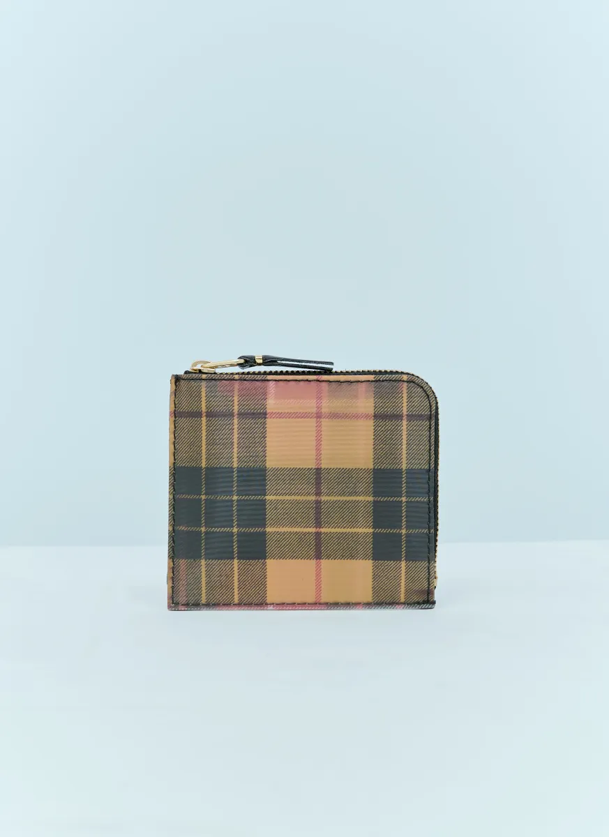 Lenticular Tartan Wallet
