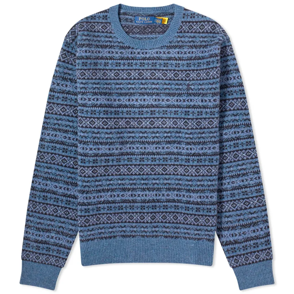 Fair Isle Crew Knit