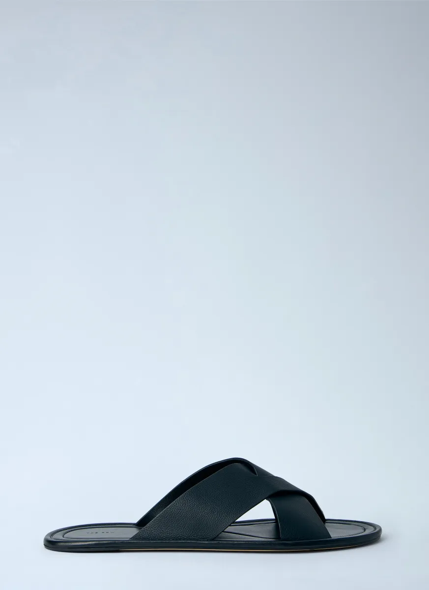 Malick Crossed-Strap Sandals