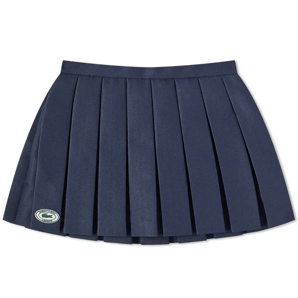 x Lacoste Tennis Pleated Mini Skirt