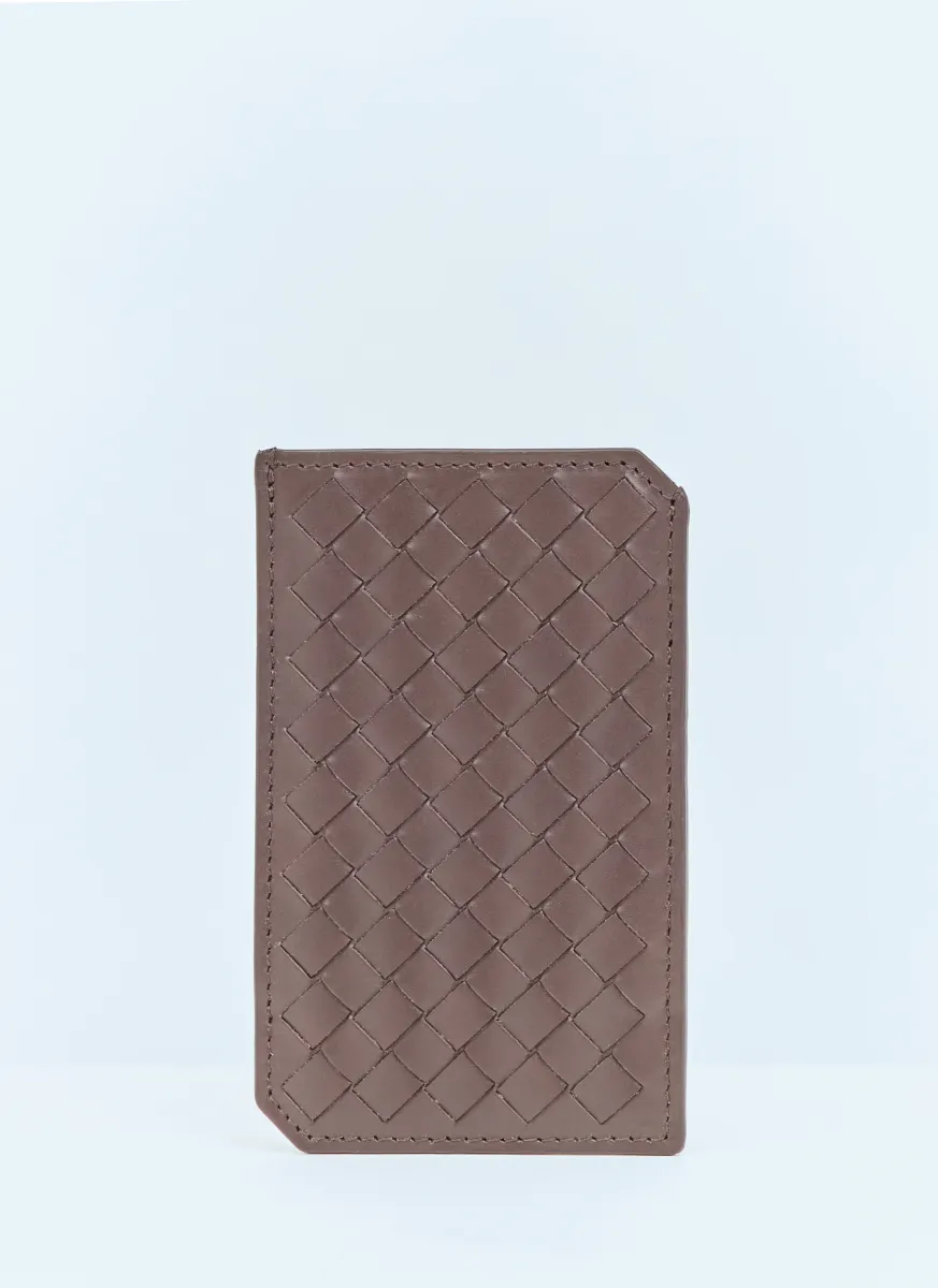 Intrecciato Piccolo Vertical Cardholder