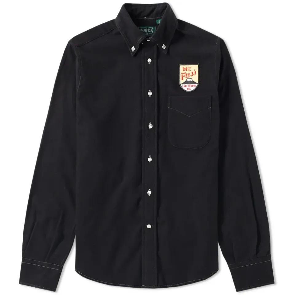 Mt. Fuji Patch Flannel Shirt