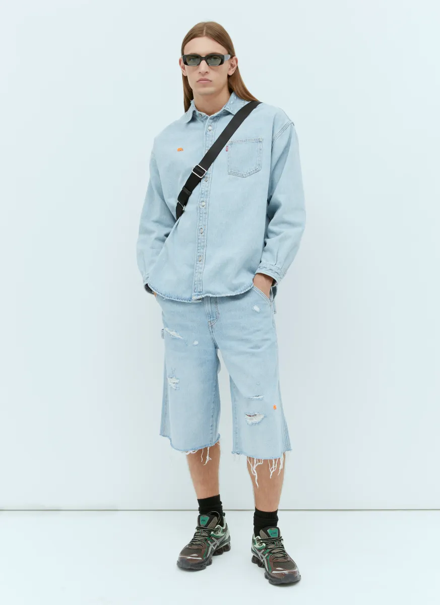 x Levis Denim Bermuda Shorts