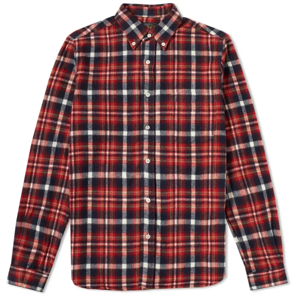 Button Down Shaggy Shirt