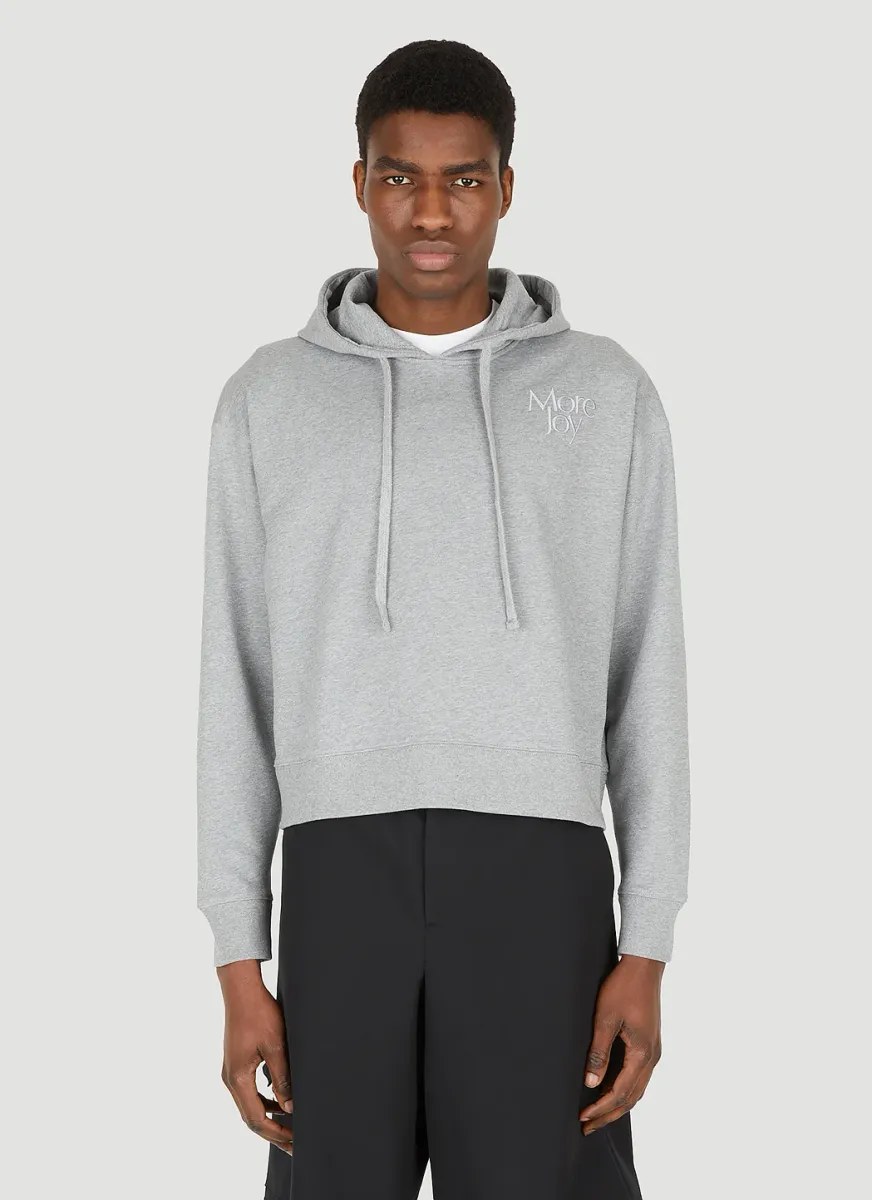 Cropped Hooded Sweatshirt