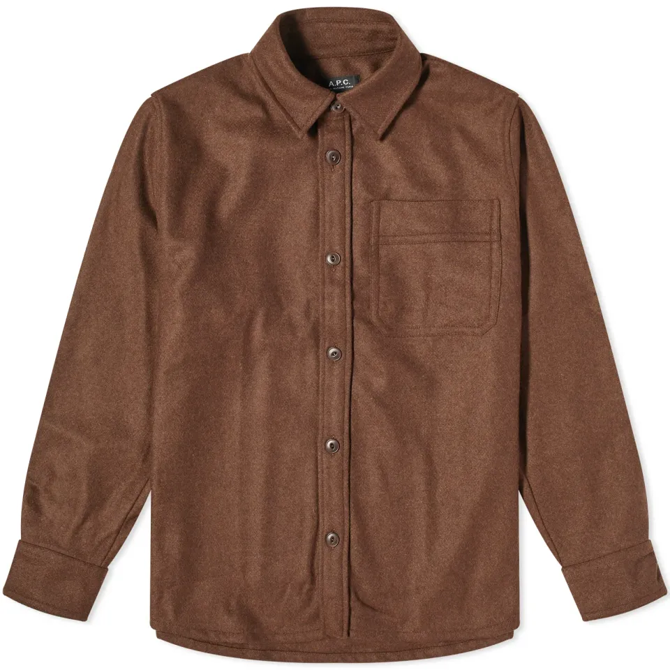 A.P.C. Basile Wool Overshirt