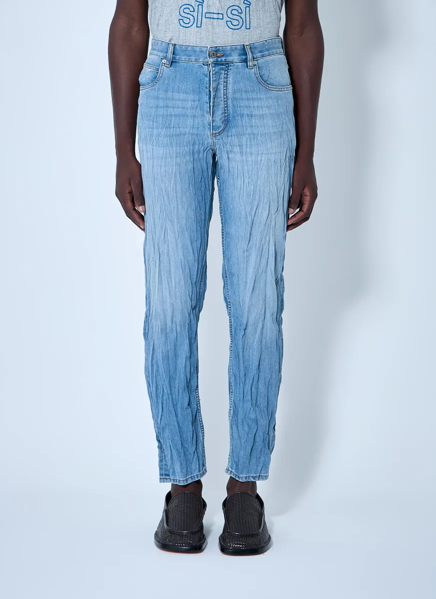 Crushed Jeans