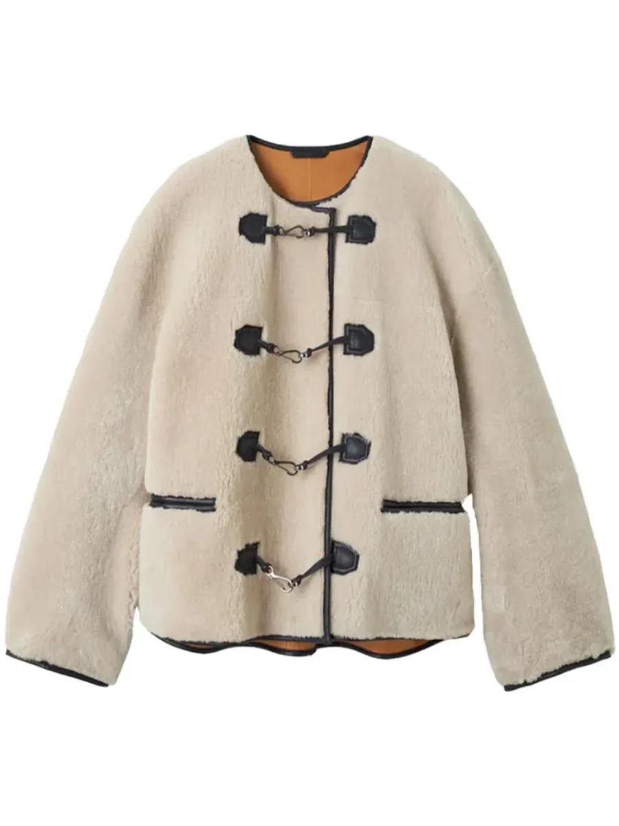 Shearling Clasp Jacket
