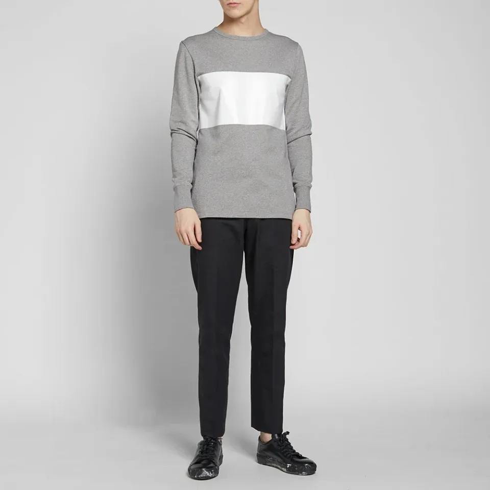 Finish Rugby Stripe Crew Sweat
