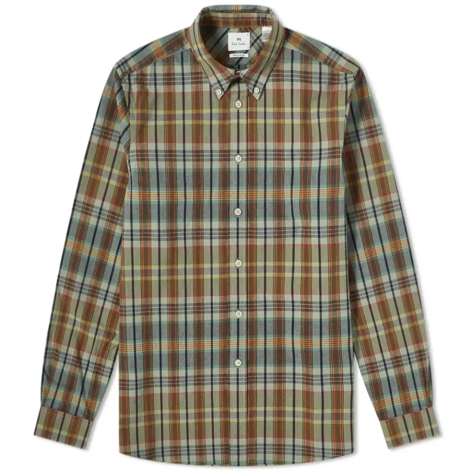 Check Button Down Shirt