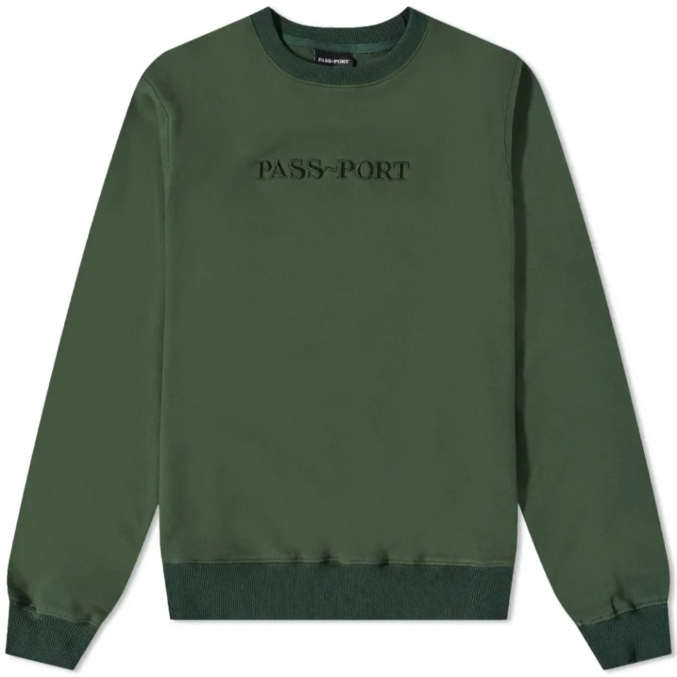 Pass-Port Official Organic Crew Sweat
