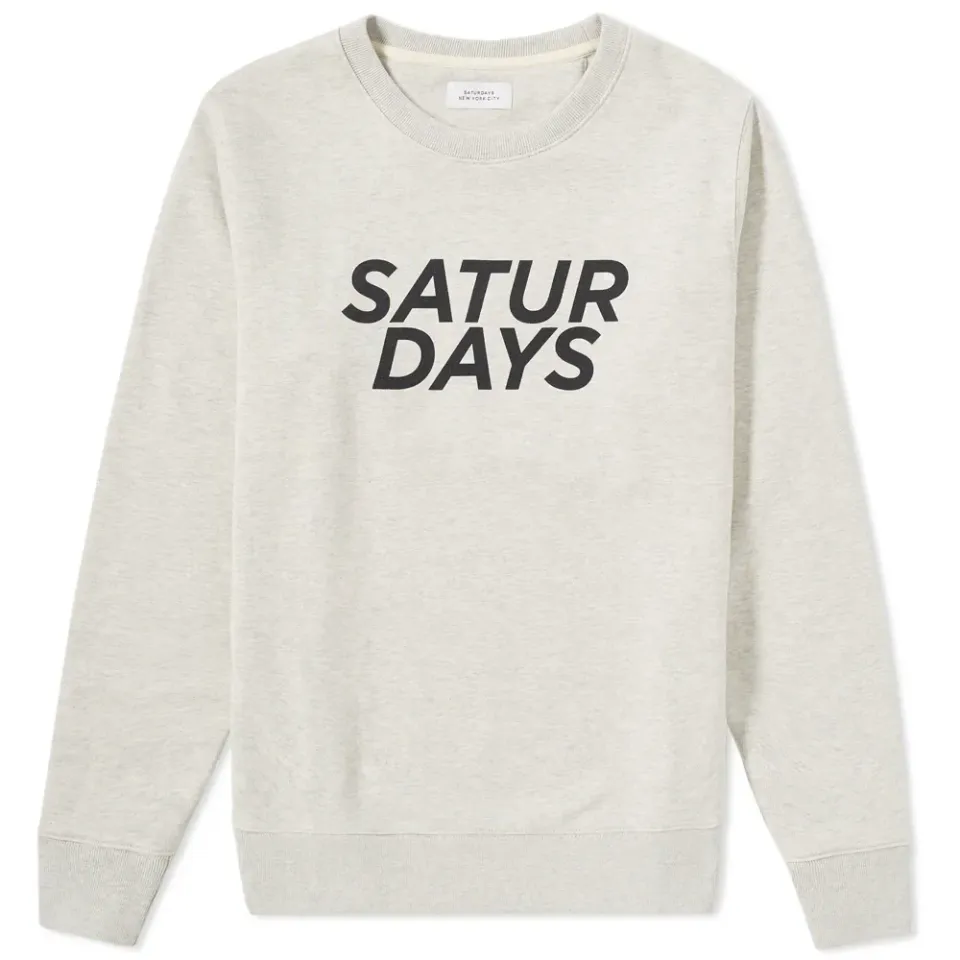 Bowery Gotham Italic Crew Sweat