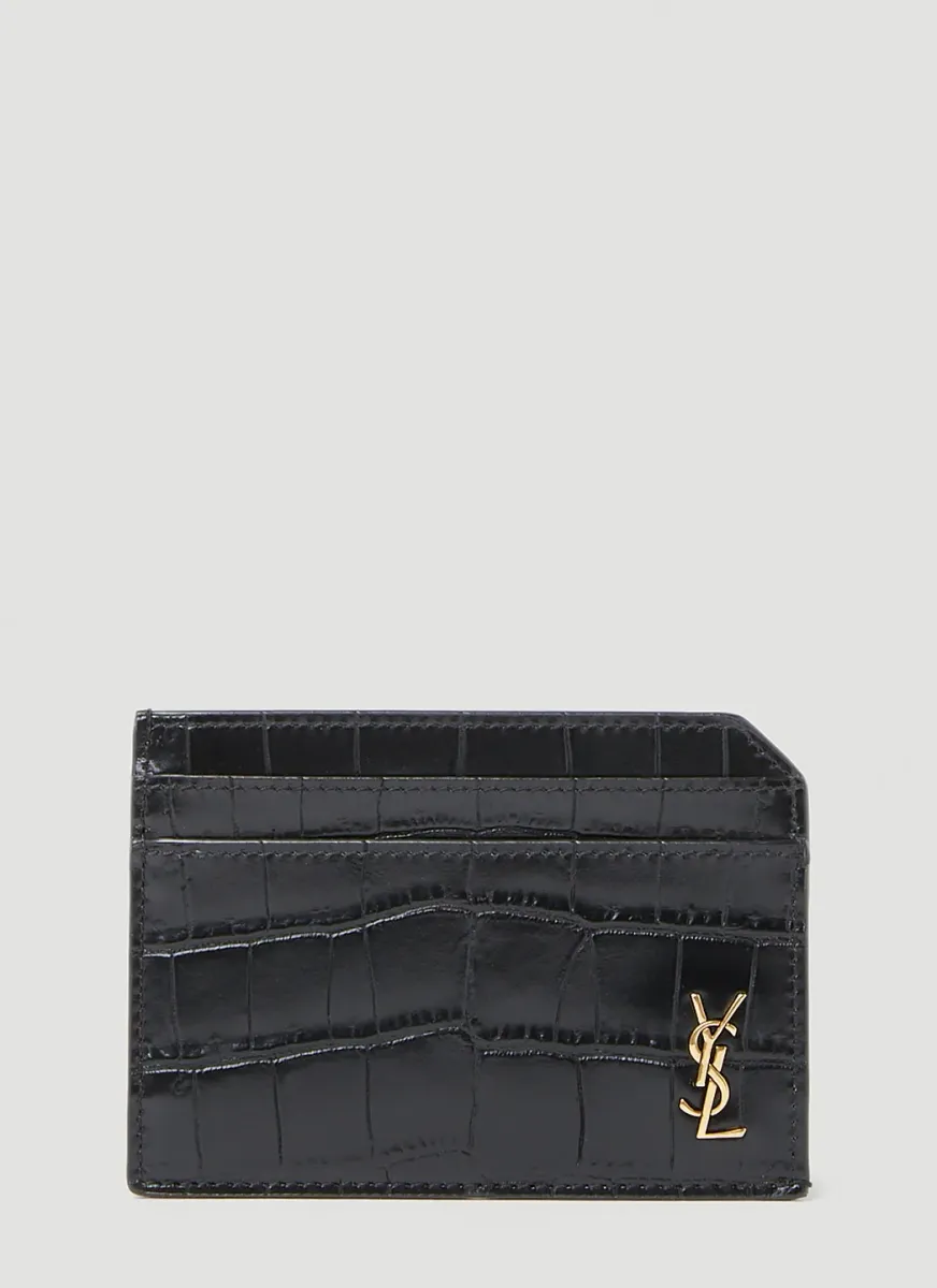 Croc Embossed Cardholder