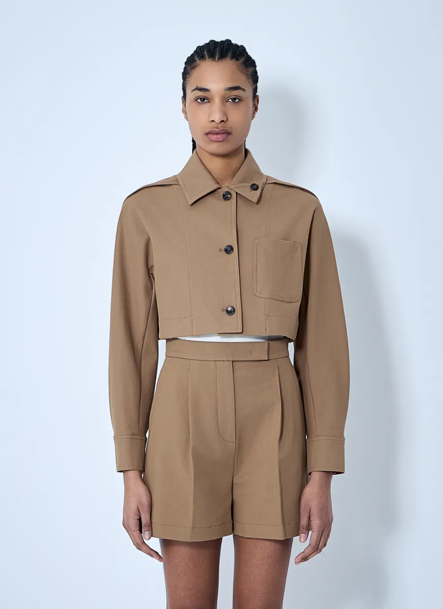Crop Tailored Jacket