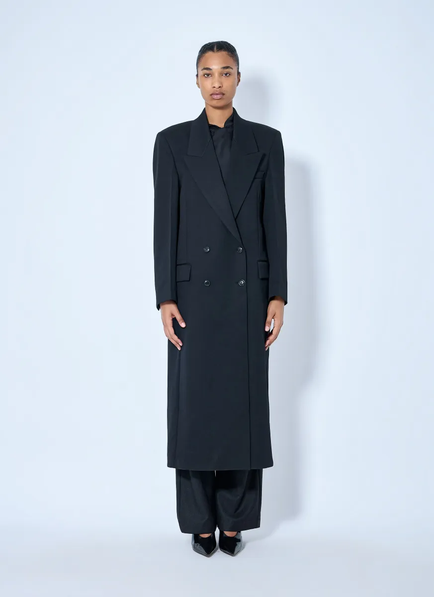 Double Breasted Tailored Coat