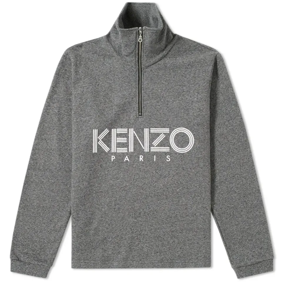 Paris Quarter Zip Sweat