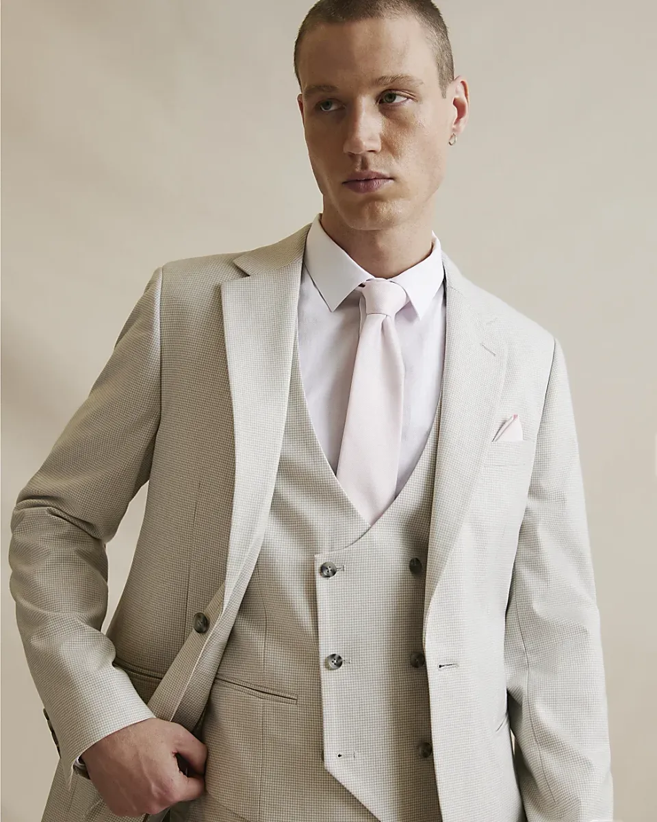 Twill Tie And Handkerchief Set