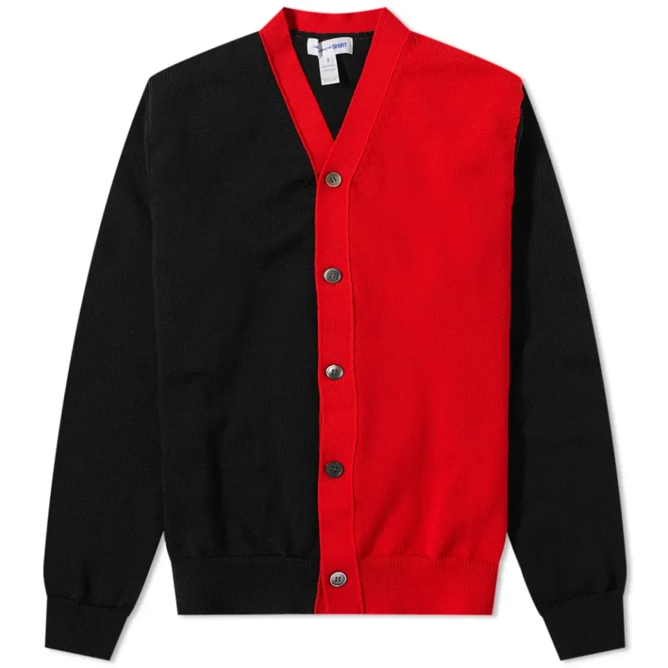 Block Chest Cardigan