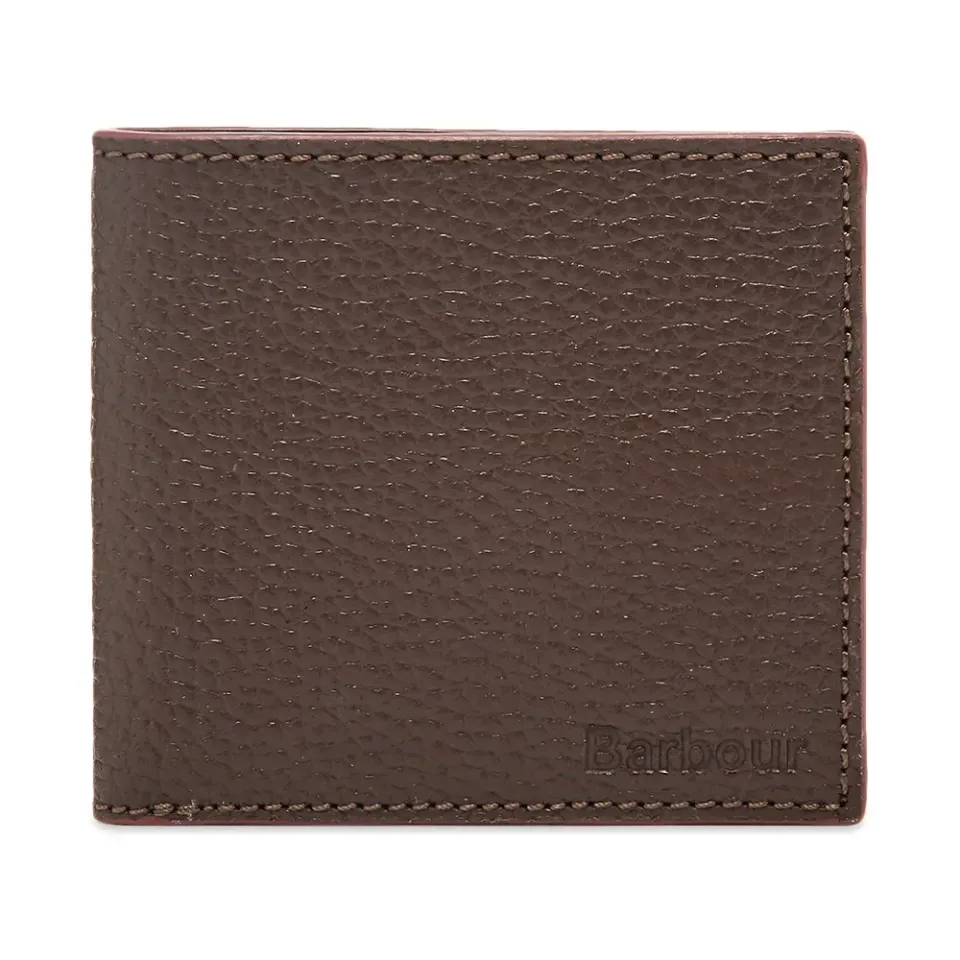 Grain Leather Billfold Wallet