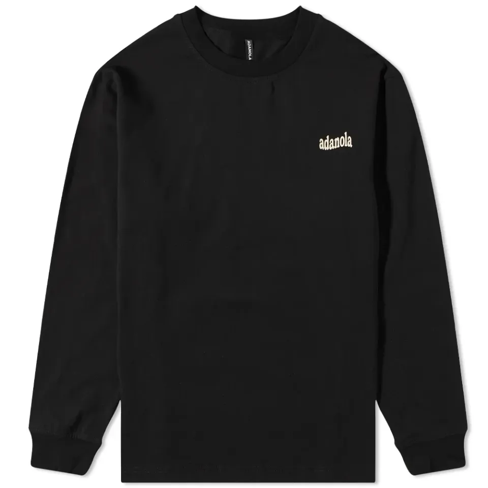 Long Sleeve Back Logo Tee