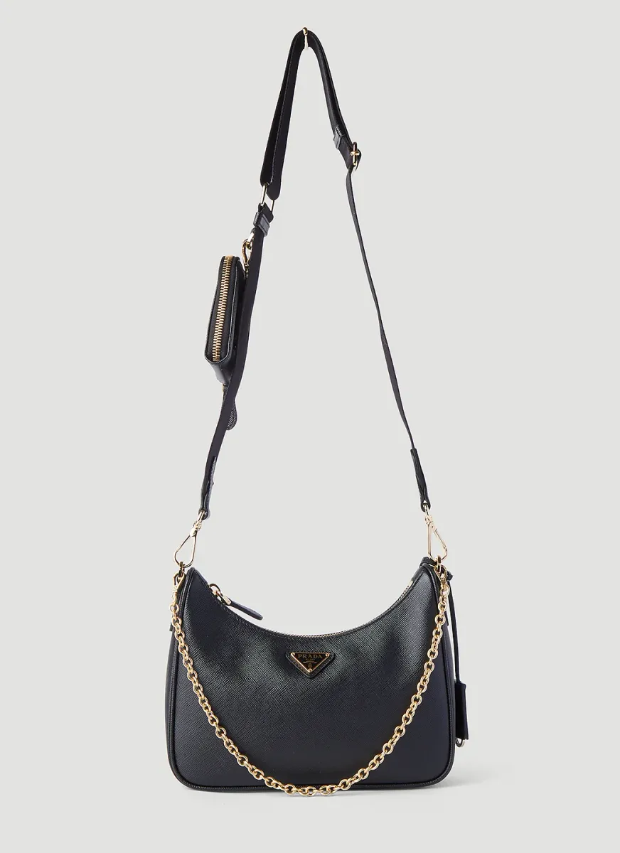 Re-Edition Saffiano Shoulder Bag