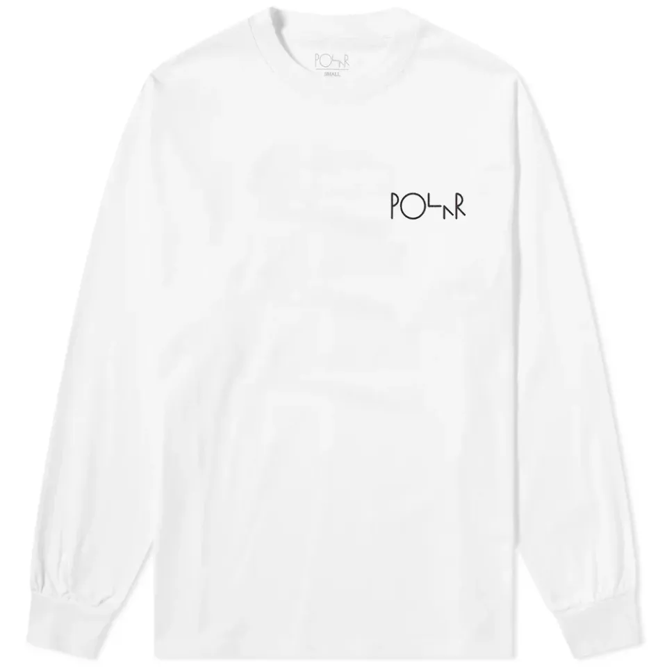 Polar Skate Co. Long Sleeve Callistemon Fill Logo Tee