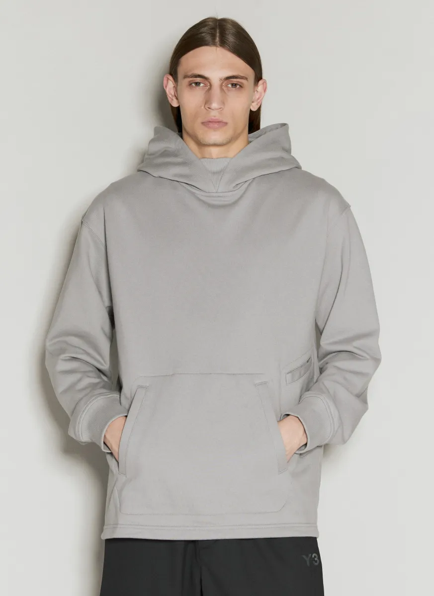 Logo Applique Hooded Sweatshirt