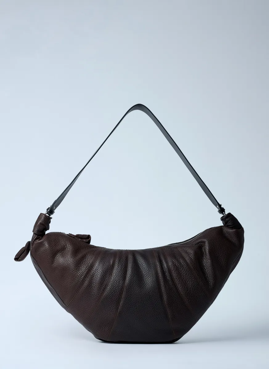 Large Rail Belt Croissant Shoulder Bag