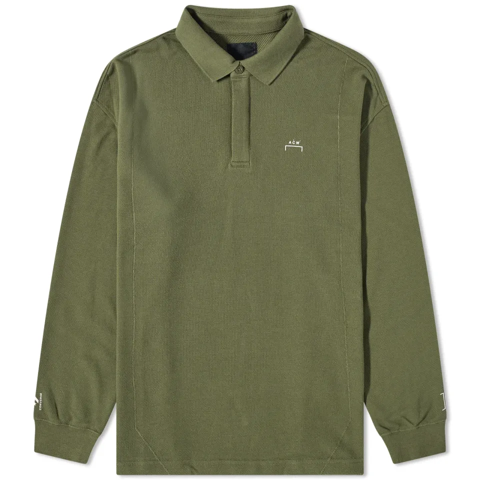 x A-Cold-Wall Long Sleeve Polo