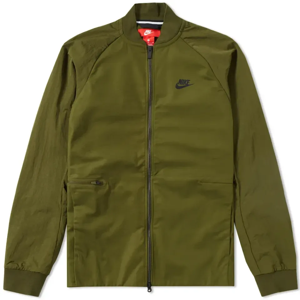 Woven Varsity Jacket