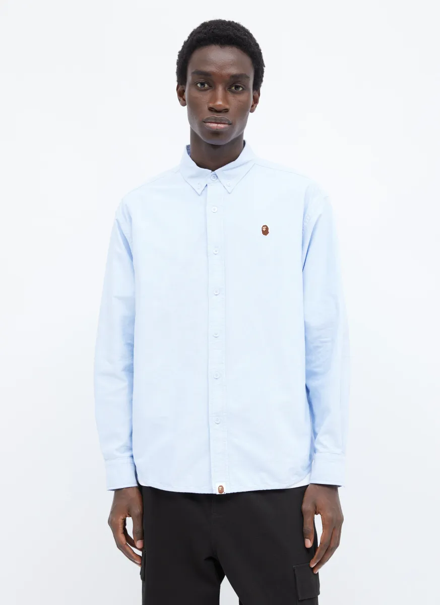 Ape Head One Point Oxford Shirt