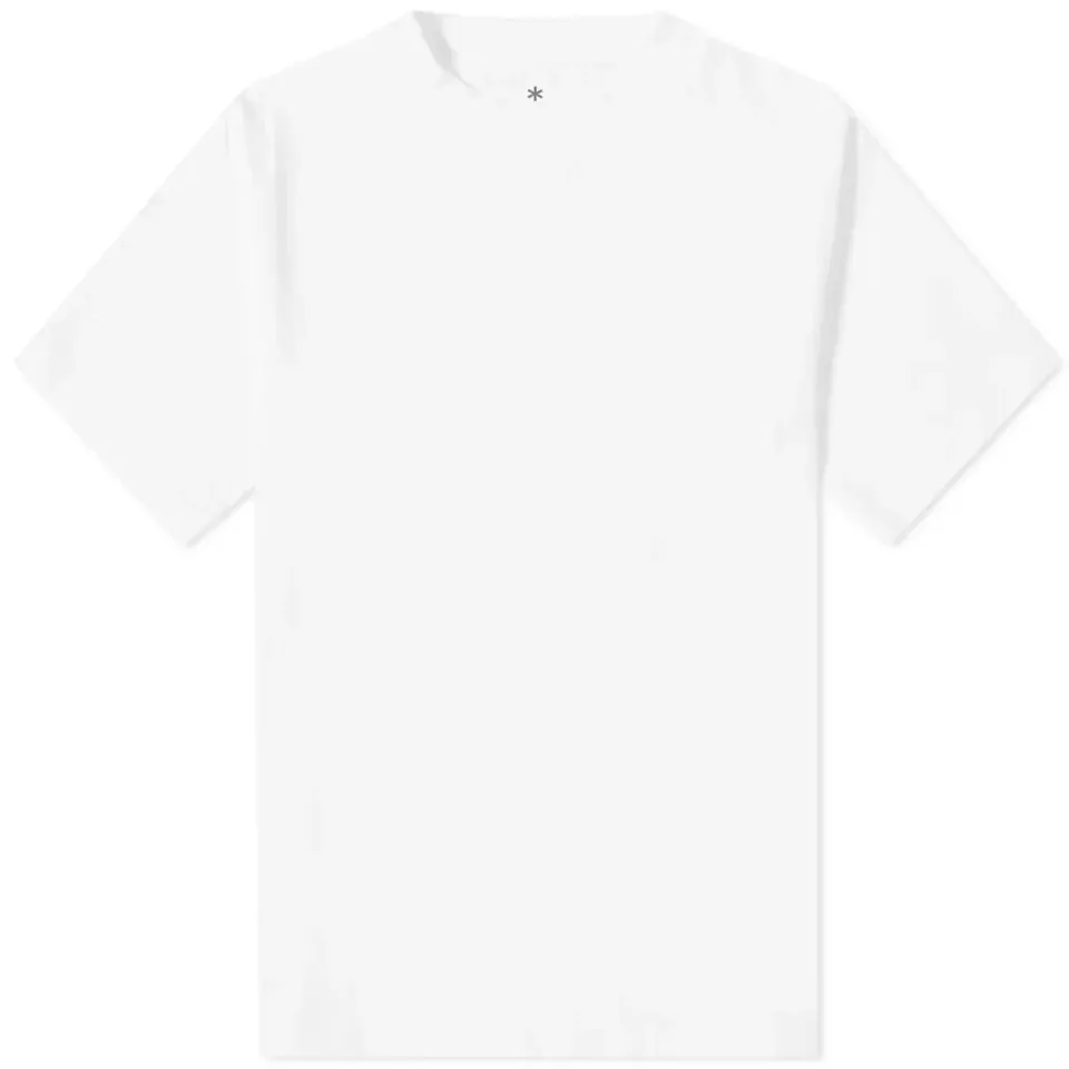 Heavy Cotton Mock Neck T-Shirt