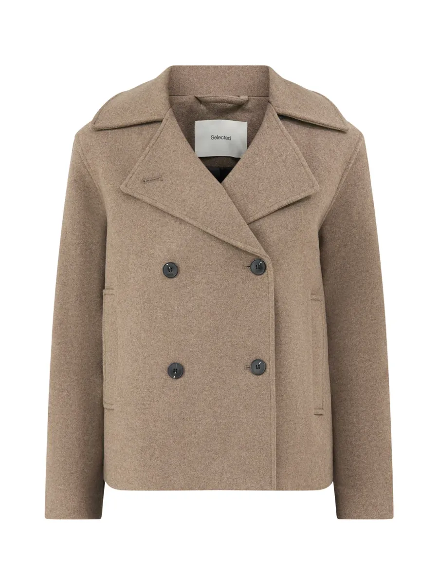 Recycled Wool Blend Zia-Alma Jacket - Fallen Rock