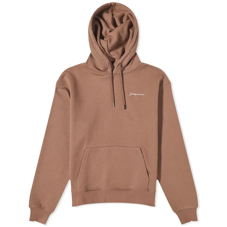 Embroidered Logo Hoodie