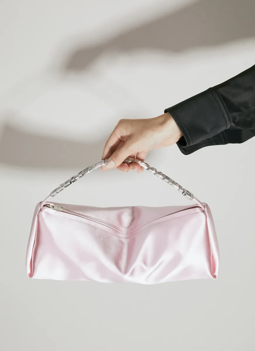 Marques Large Satin Handbag