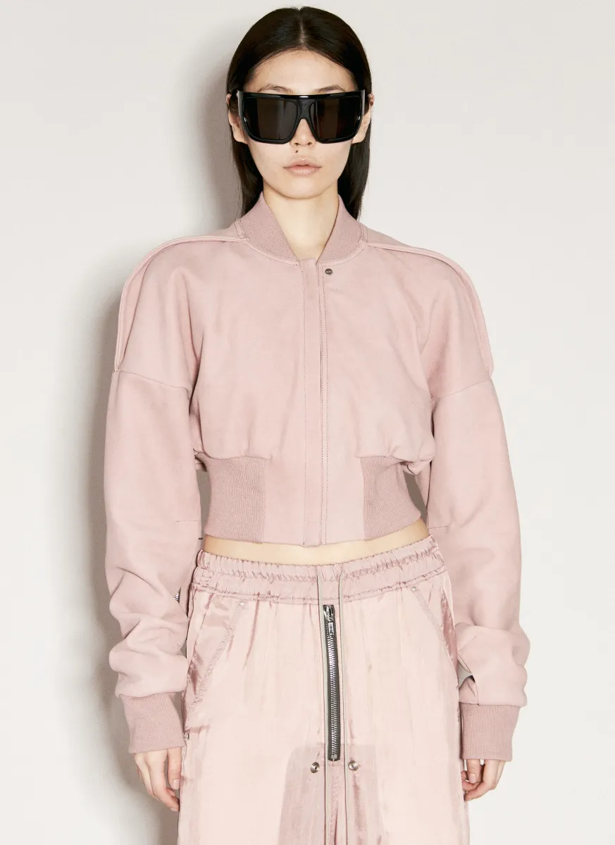 Suede Bomber Jacket