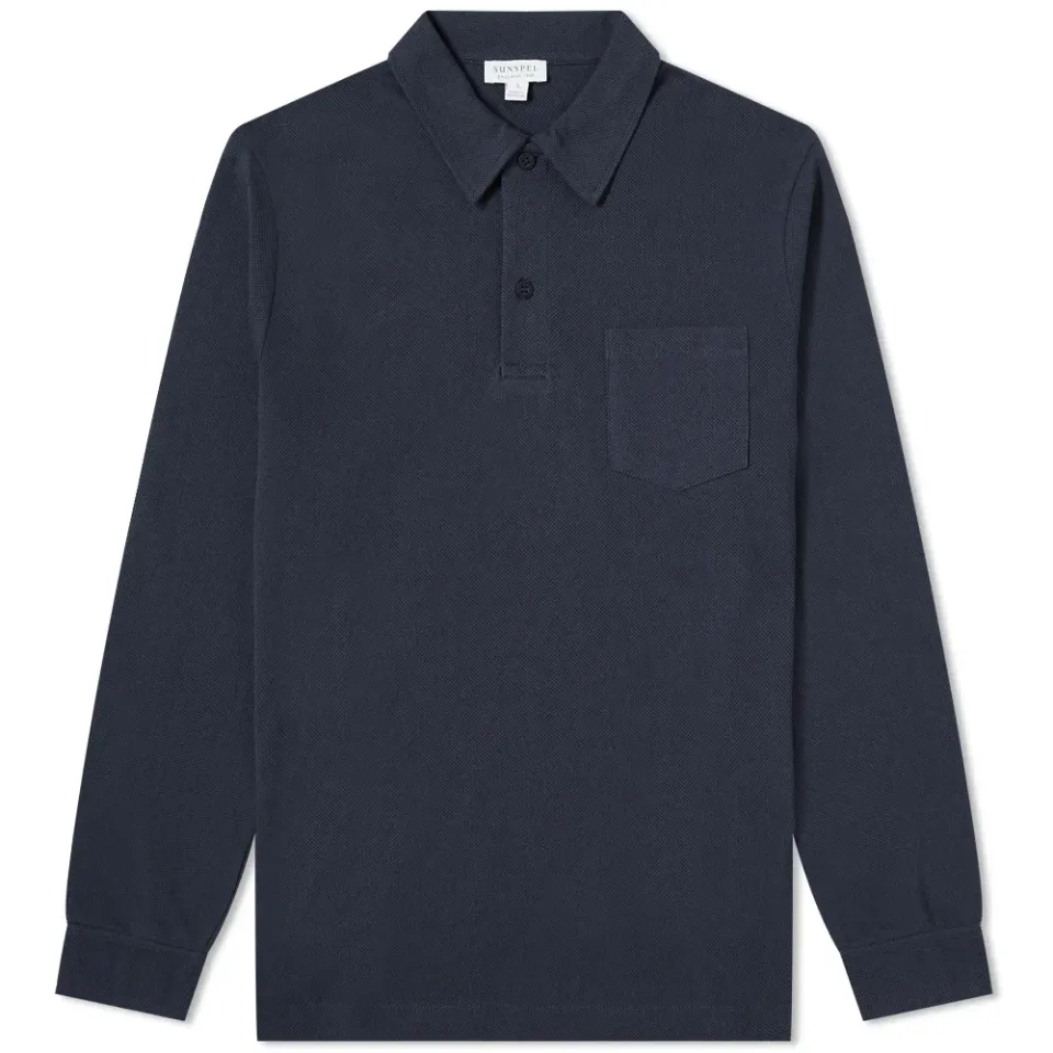 Long Sleeve Riviera Polo