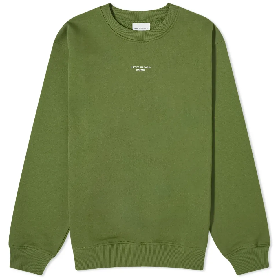 Not From Paris Madame Crew Sweat