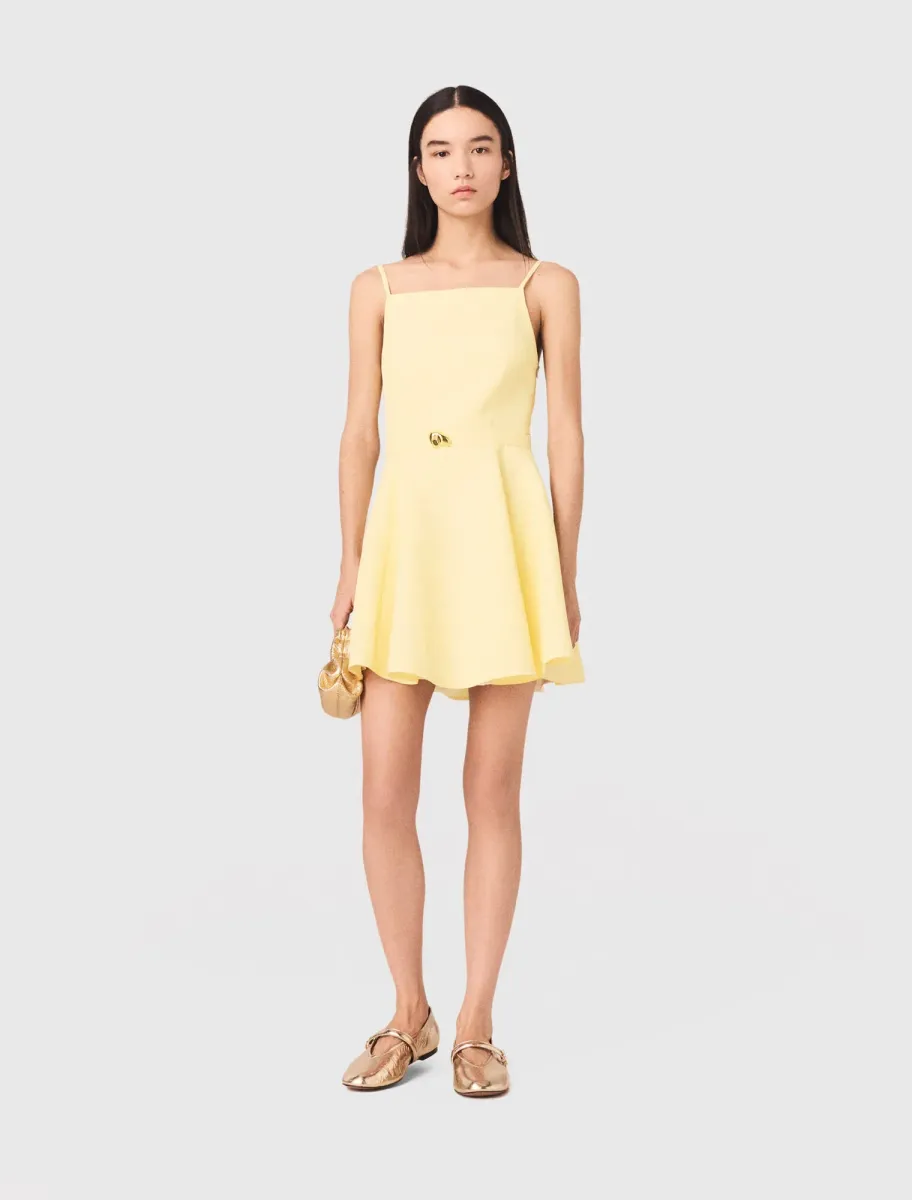 Strappy flared dress