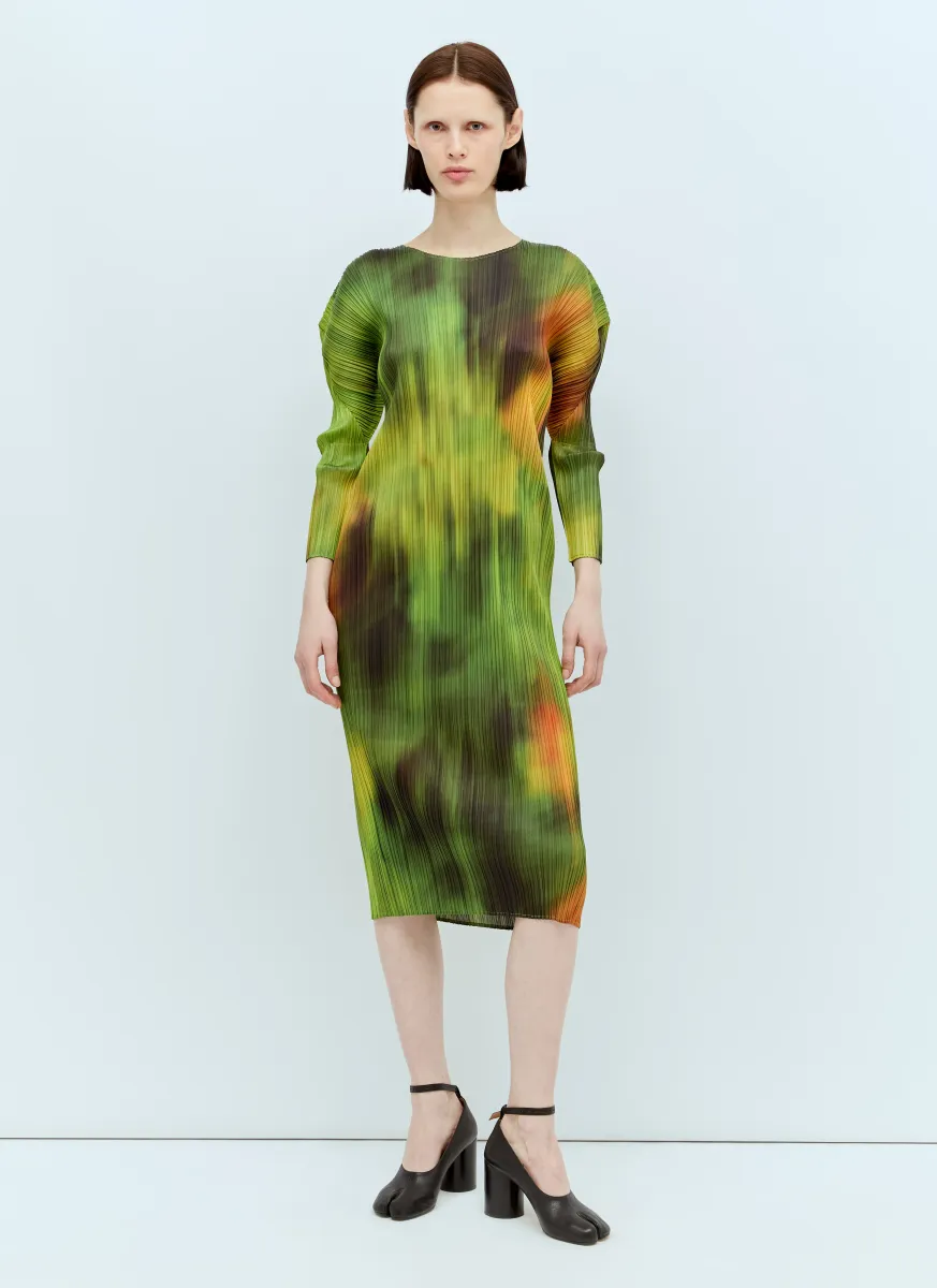 Turnip & Spinach Midi Dress