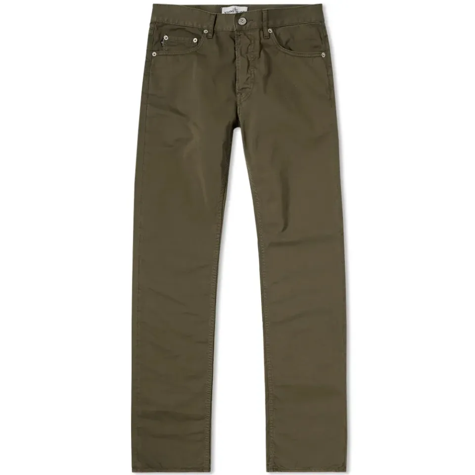 Garment Dyed Slim Chino