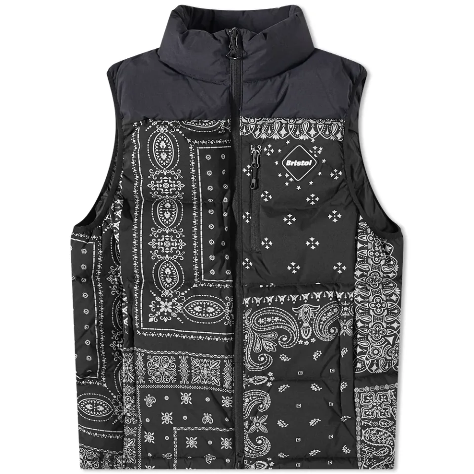 Bandana Down Vest