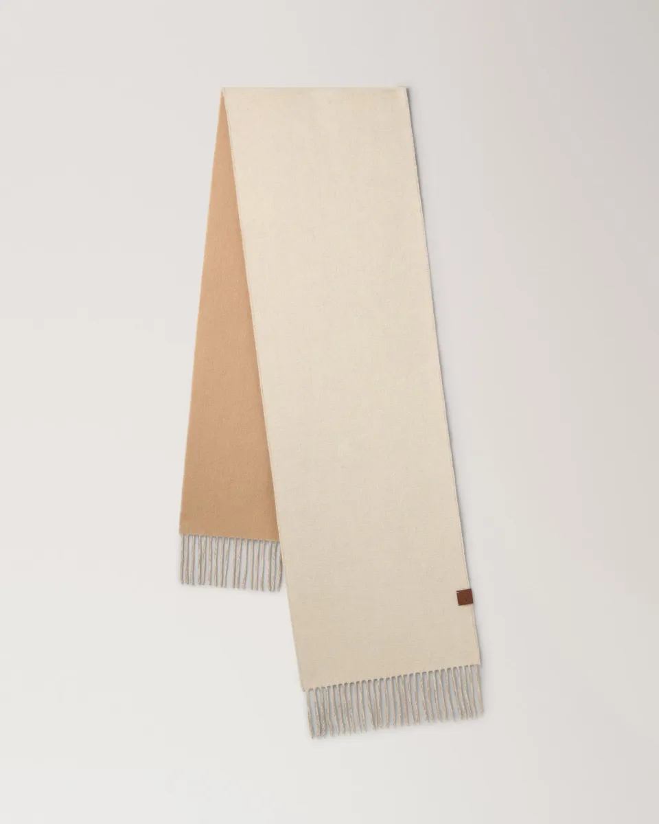 Reversible Cashmere Bi-Colour Scarf