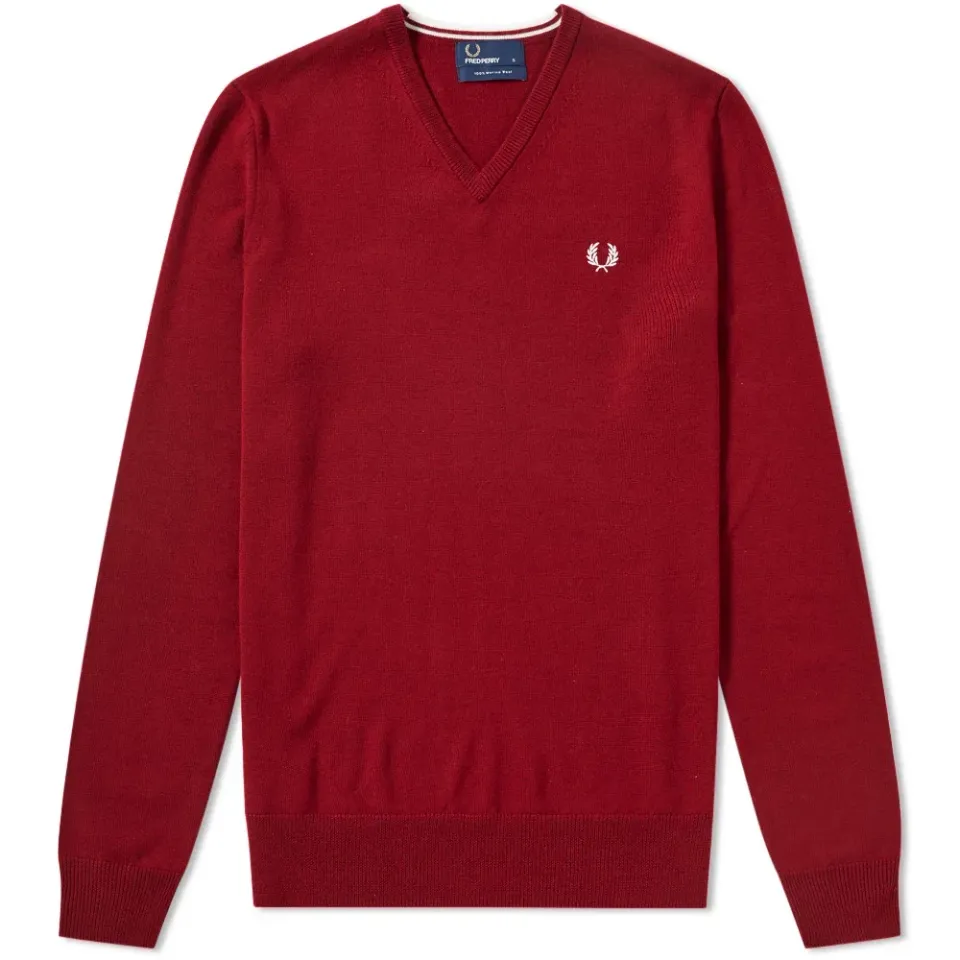 Fred Perry Classic V-Neck Knit