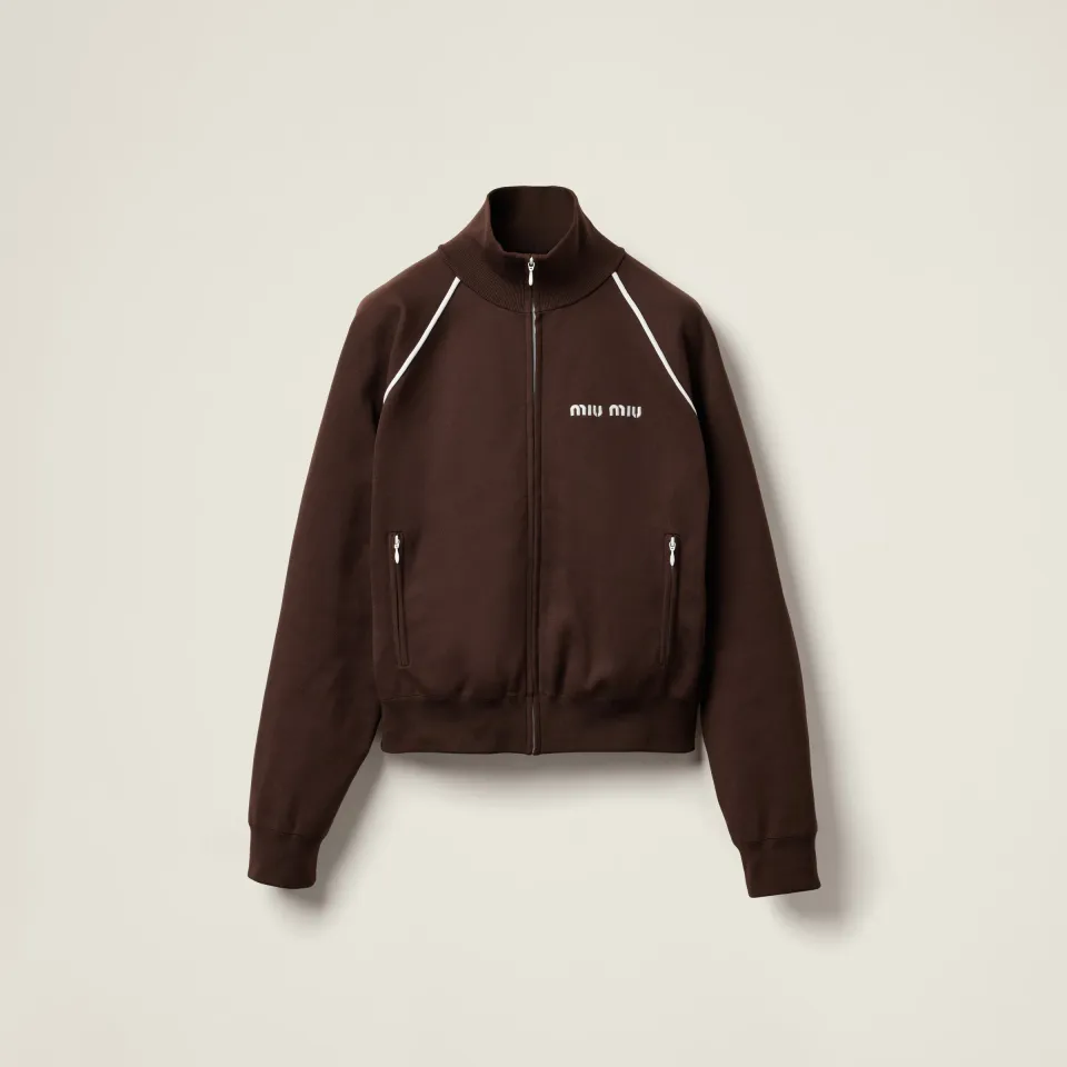 Technical yarn sweatshirt