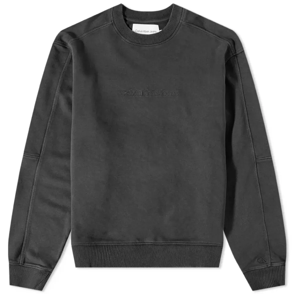 Institutional Washed Crew Sweat