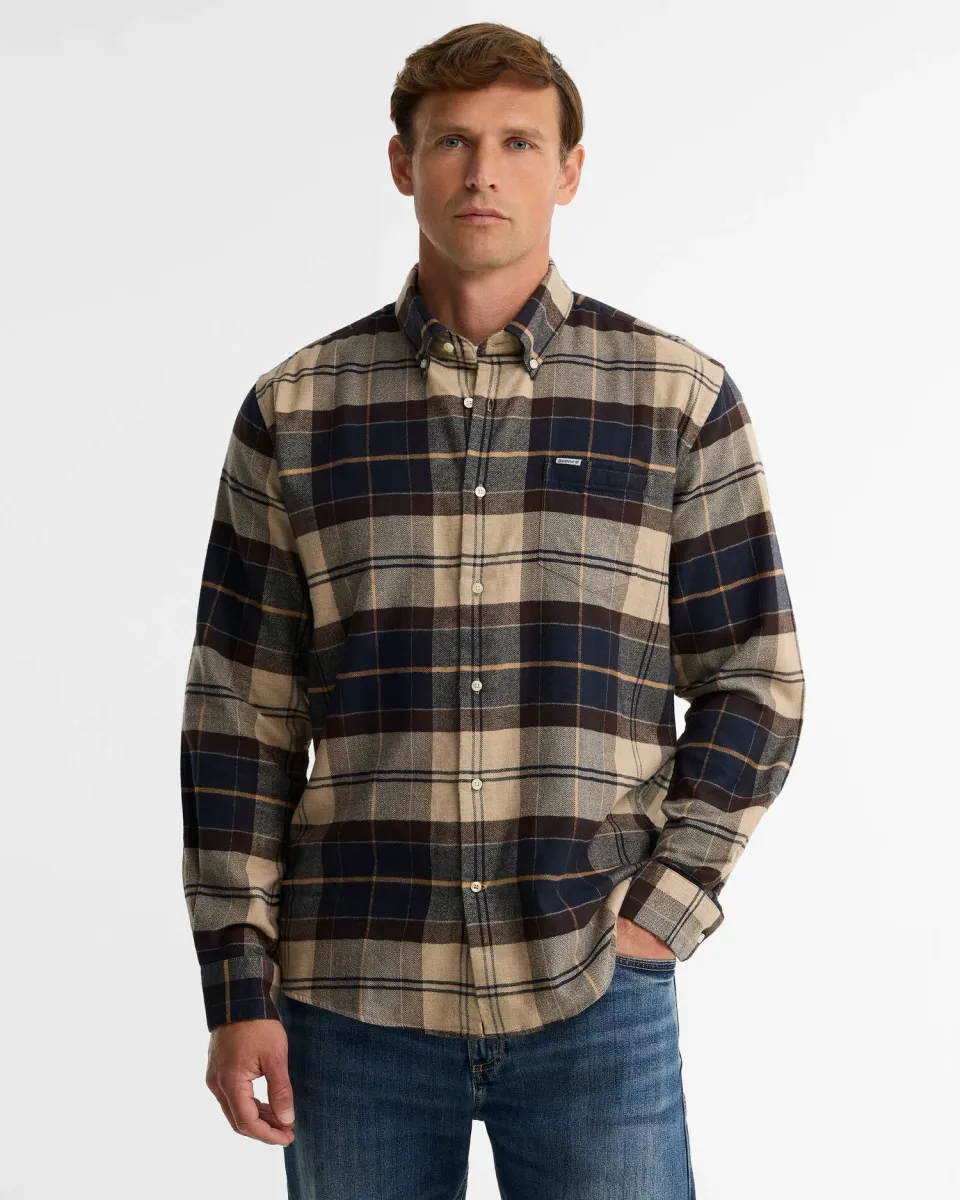 Hogside Tartan Regular Long-Sleeved Shirt